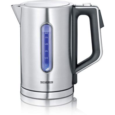 Severin WK 3418 Digitaler Wasserkocher mit Fast- Boil-Power und individueller