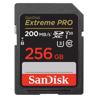 SanDisk Extreme PRO 256 GB SDXC UHS-I Klasse 10