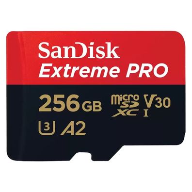 SanDisk Extreme PRO 256 GB MicroSDXC UHS-I Klasse 10