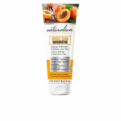 Naturalium Apricot Scrub Invigorating 175ml
