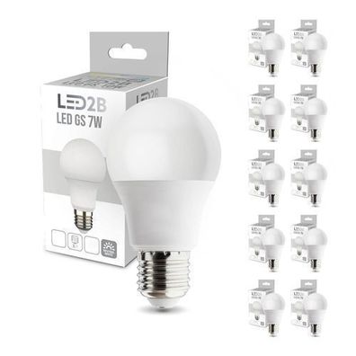 LED Glühbirne LED2B E27-Sockel GS 7W Neutralweiß 4000K 600lm Birne