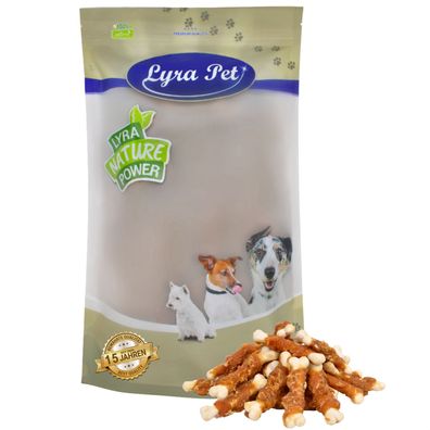 1 - 10 kg Lyra Pet® Calciumknochen mit Hühnerbruststreifen