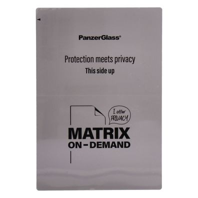 PanzerGlass Matrix On Demand Privacy Folie 120 x 180mm Displayfolie