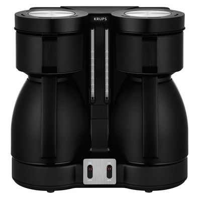 Krups KT 8501 Doppel-Kaffeeautomat schwarz