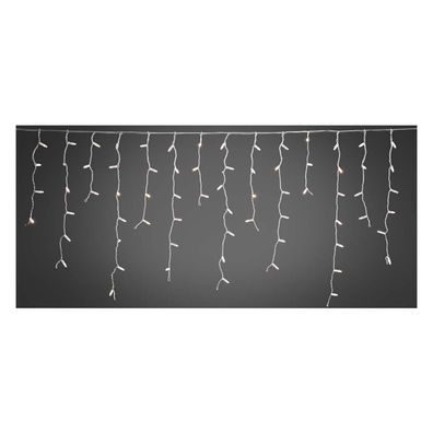 Konstsmide Maxi LED kompakt System Basis Eisregen mit 100 Lichtern in warmweiß