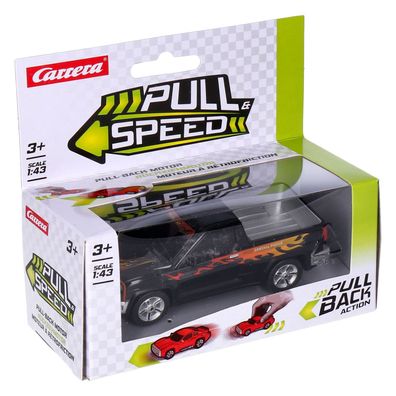 Carrera Pull and Speed Mixed Cars farblich sortiert Pick Up Truck