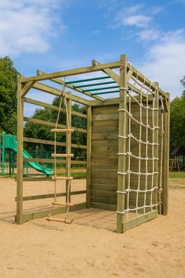 Spielplatz Kletterturm Spielturm Kletterwand für Kinder