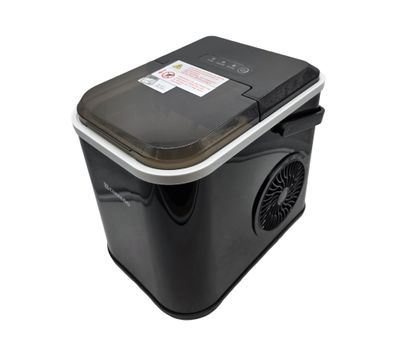 Cumeod Eiswürfelmaschine 120W 12kg/24h 8 Würfel 8-10 Min