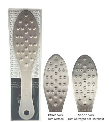 Adessa Edelstahl Fußfeile