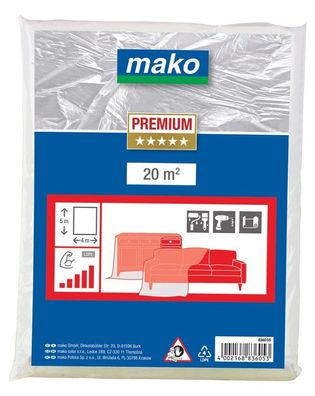 mako Abdeckplane extra stark, Premium 4 m x 5 m