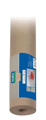 mako Maler-Abdeckpapier, gekreppt, Premium 1 m x 20 m