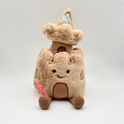 Jellycat Amuseable Sandcastle Soft Stofftier Plüschtier Spielzeug Kuscheltier 30 cm