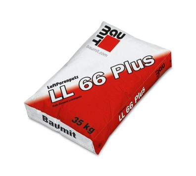 6 Tonnen Baumit Luftporenleichtputz LL 66 Plus lose inkl Silo-Servicegebühr