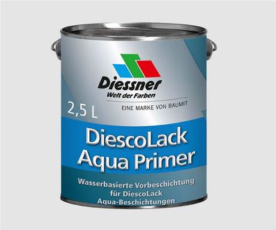 Diessner DiescoLack Aqua Primer Grund- und Vorlack weiss