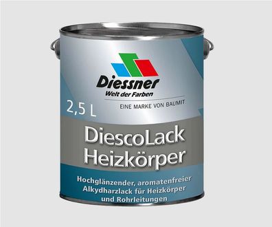 1 Liter Heizkörperlack hochglanz weiß bis 180°C