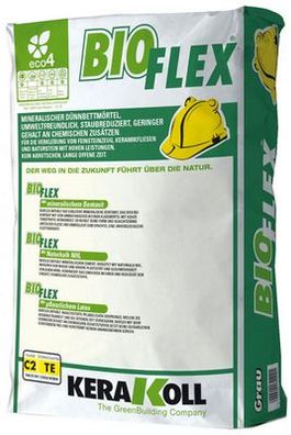25 kg Klebemörtel KeraKoll Bioflex C2TE grau