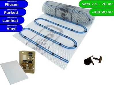 HWT Fußbodenheizung Set Duo E-Regelbox