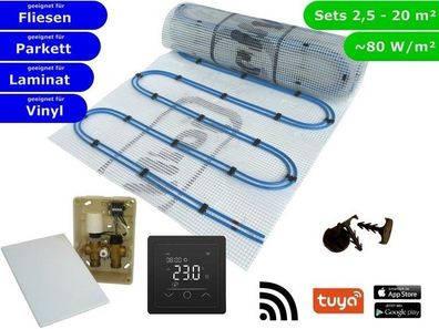HoWaTech Duo Fußbodenheizung Set E-Regelbox WLAN