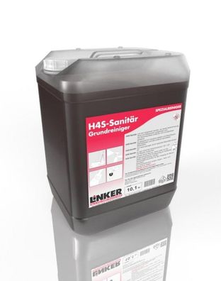 10,1 L H4S-Sanitär-Grundreiniger Linker Chemie