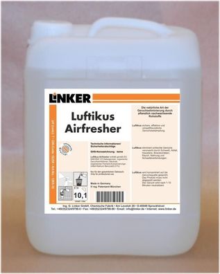 10,1 L Alzweckreiniger Luftikus Airfresher Geruchvernichter