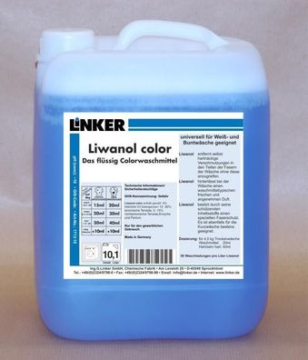 10,1 L Alzweckreiniger Liwanol Color Waschmittel