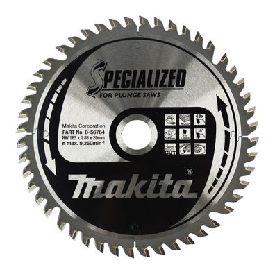 Makita Kreissägeblatt Specialized 165x20 48Z