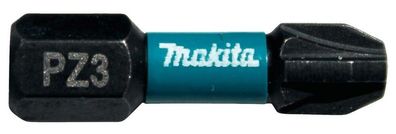 2 St Makita Bit PZ3 25mm Impact Black