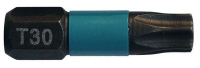 2 Stück Makita Bits TX30x25 mm B-63694 Impact Black Schlagschrauberbit