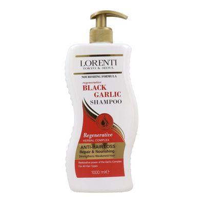 Champú Lorenti Schwarzer Garlik 1 L