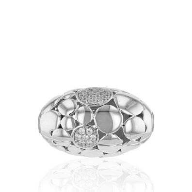 Luna-Pearls - 656.1017 - Schliesse - Damen - 925er Silber rhodiniert - Zirkonia