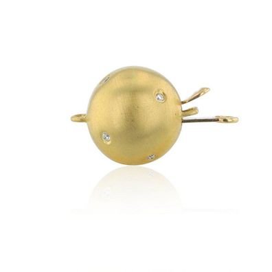 Luna-Pearls - 600.2032 - Schliesse - Damen - 585GG - mit Brillanten - 10mm