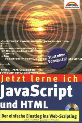 Jetzt lerne ich Java und HTML