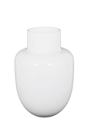 Kaheku Vase Caprioli weiss 17,5 Ø 25h 420672520