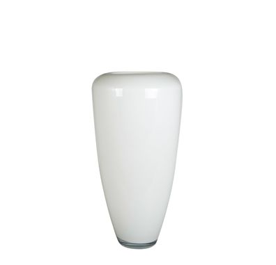 Kaheku Vase Portofino opal weiss 22 Ø 50h 1283000420