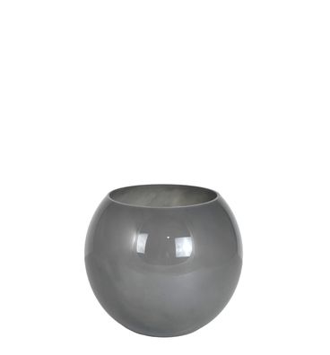 Kaheku Vase Sanyo Kugel grau 16 Ø 13,5h 420667514