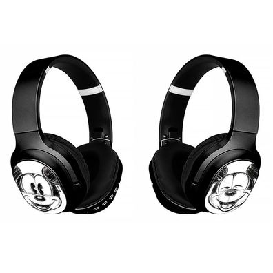 Kopfhörer Headset Wireless Stero Headphones with micro Mickey 002 Disney White