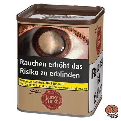 Lucky Strike Origins USA Red/Rot Tabak 59g Dose ohne Zusätze