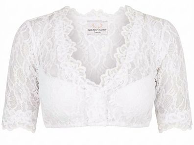 Dirndlbluse Grace Spitze ecru