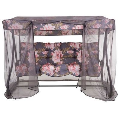 Hollywoodschaukel mit Dach Milano Black Edition A098-01PB PATIO