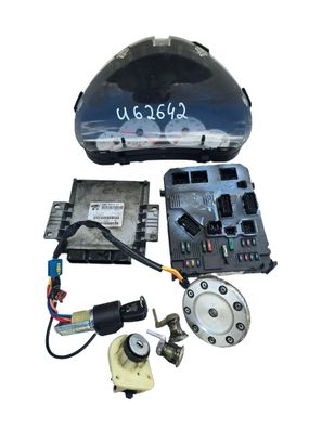 Peugeot 206 Motorsteuergerät Set 2.0 Benzin 9642606280