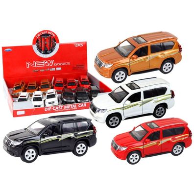 Lean Toys Metallauto 12 cm Soundeffekte Licht verschiedene Farben