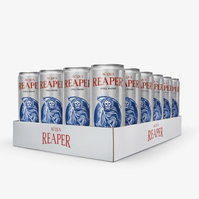 Acqua Reaper Still Water Mineralwasser ohne Kohlensäure 24 x 330ml Dosen inkl