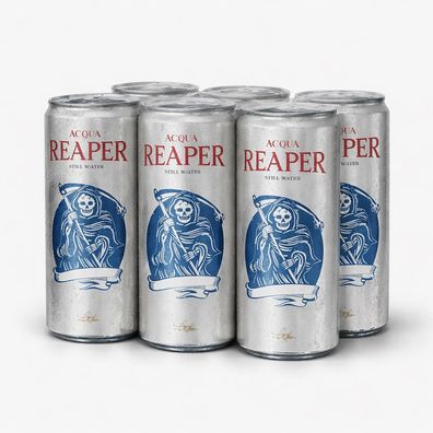 Acqua Reaper Still Water – 6er Pack | Natürliches Alpenwasser ohne Kohlensäure