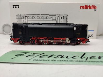 Märklin H0 AC 3420 / BR V 32 Diesellok / Blau / Delta-Digital / DRG / OVP