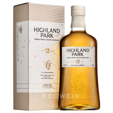 Highland Park 12 Jahre 0,7 l - Single Malt Scotch Whisky