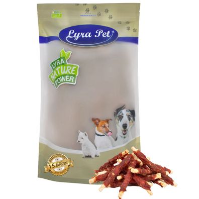 1 - 10 kg Lyra Pet® Kaurollen mit Entenbruststreifen