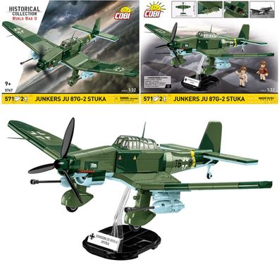 COBI 5767 Historical Collection WW2 Junkers Ju-87G-2 Stuka (1:32)
