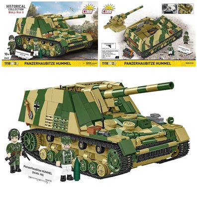 COBI 2663 Historical Collection WW2 Panzerhaubitze Hummel (Sd. Kfz.165) 1:28