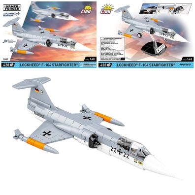COBI 5907 Armed Forces Lockheed F-104 Starfighter JaboG 33 Squadron