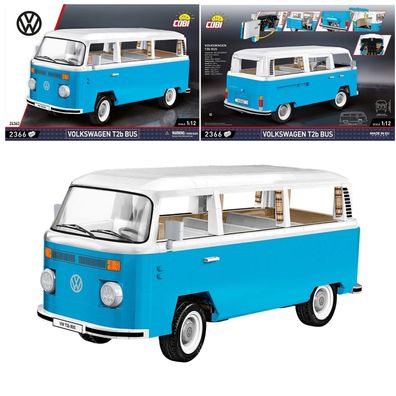 COBI 24362 Volkswagen VW T2b Bus (Maßstab 1:12) Klemmbaustein Set